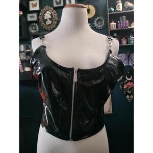 Killstar pvc top NWT